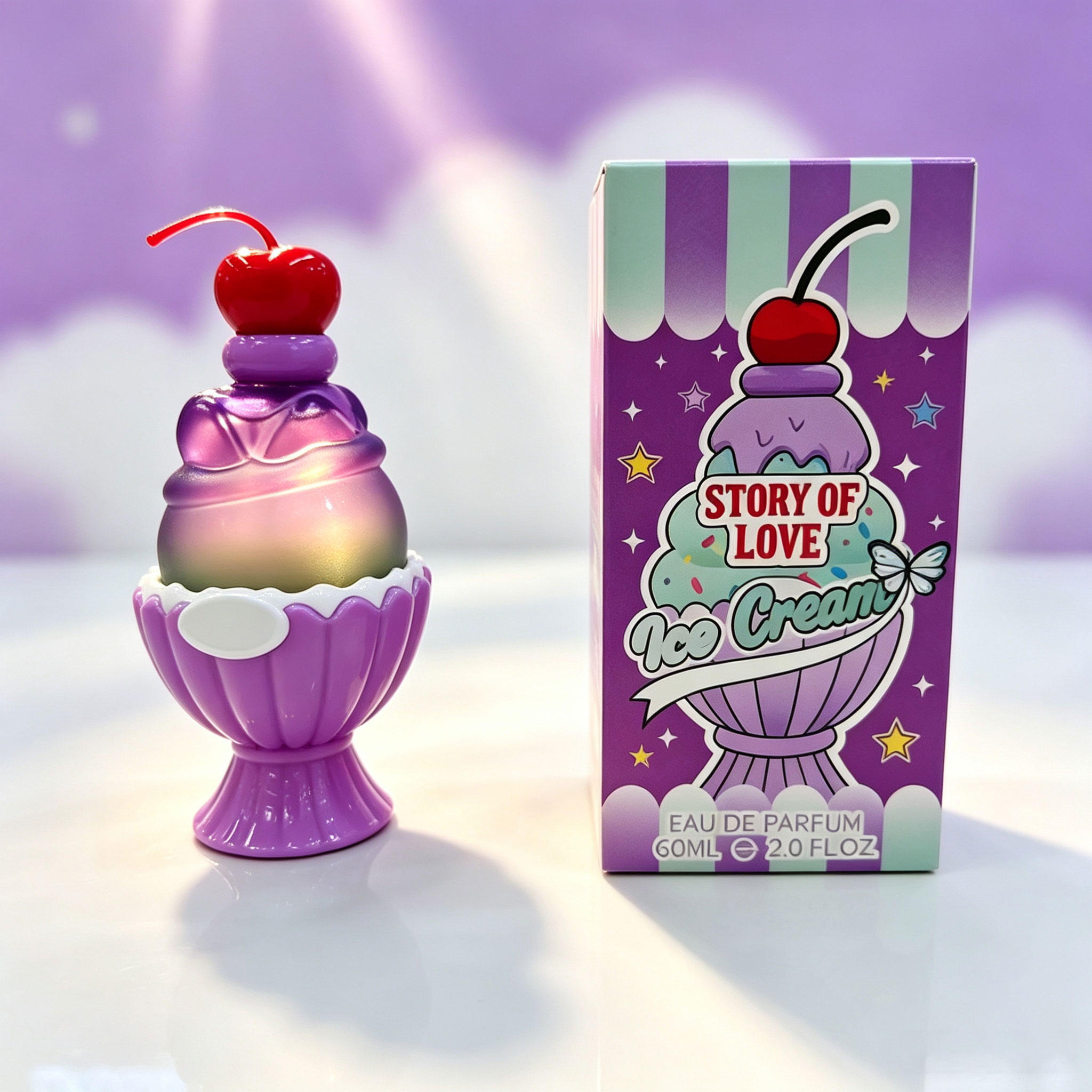 Candle Shop - Sevimli Dondurma Şeklinde Eau De Parfum