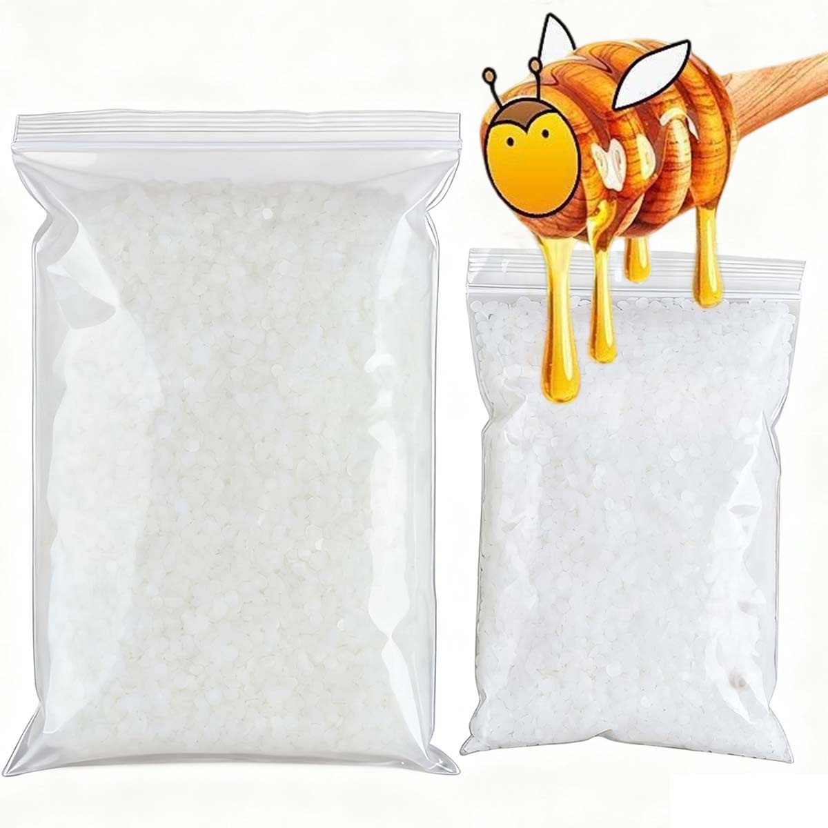 Candle Making Supplies For Beginners - 200g-1000g Beyaz Balmumu Saf Doğal Granül