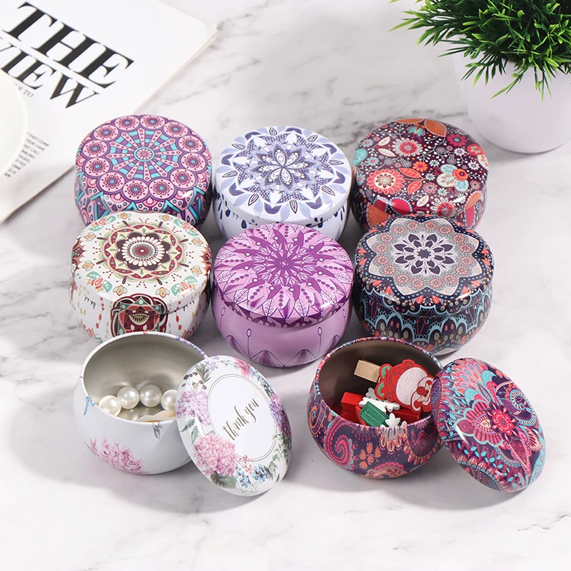 Candle Supplies Essential Oils - 1 adet 12 stilleri boş teneke