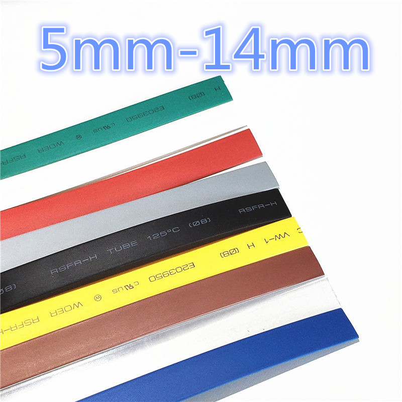 Shrink Sleeve Pvc - 3 metre/adet 2:1 7 Renk 5mm
