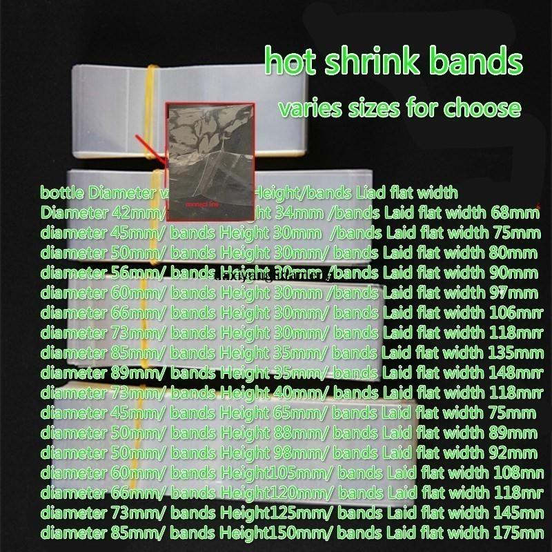 Shrink Sleeve Pvc - PVC sıcak isı Shrink bantları için