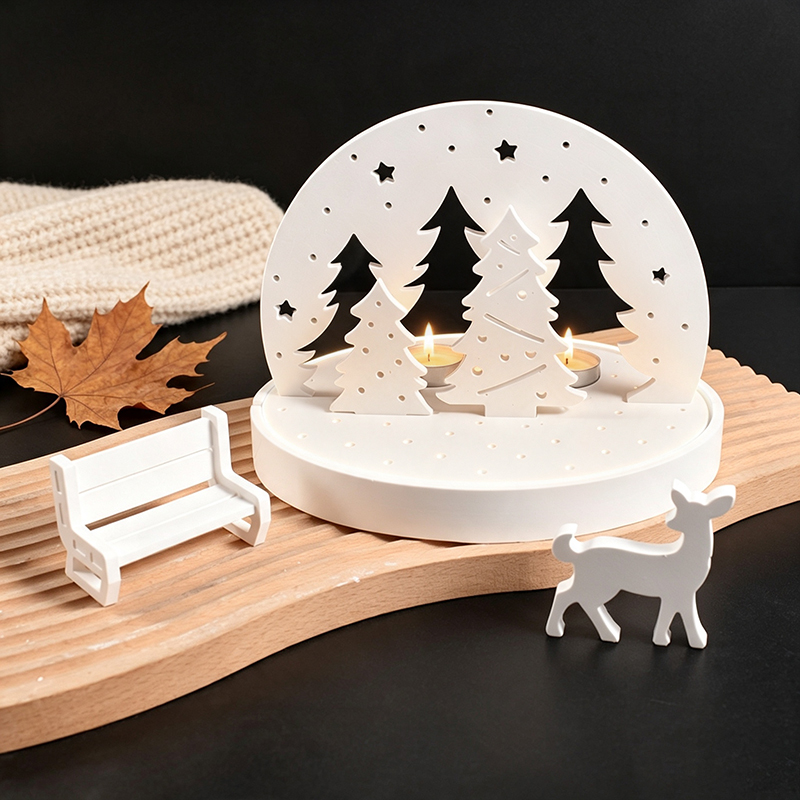 Noel Geyiği Tealight Mumluk Si - Candle Holder Supplies incelemesi ve fiyatı