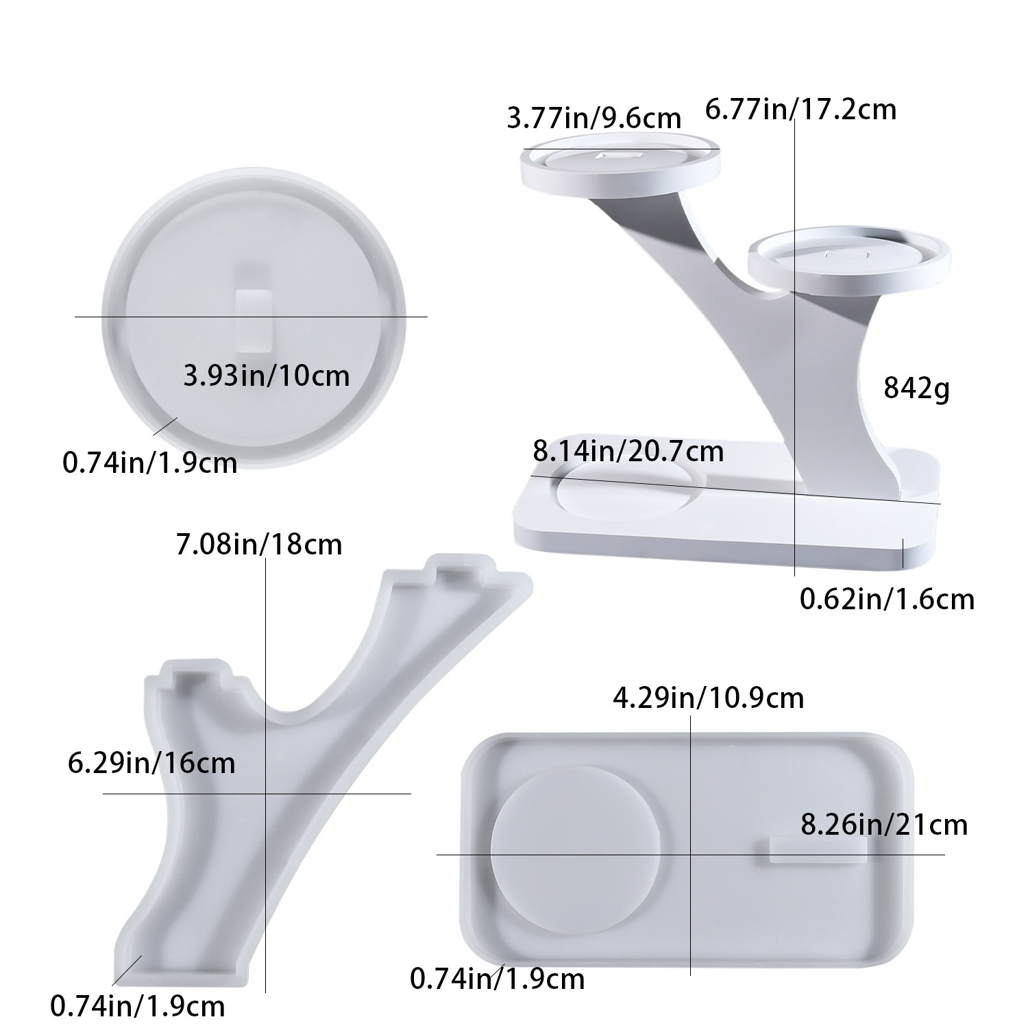 Kendin Yap epoksi reçine kalıp - Candle Holder Supplies incelemesi ve fiyatı