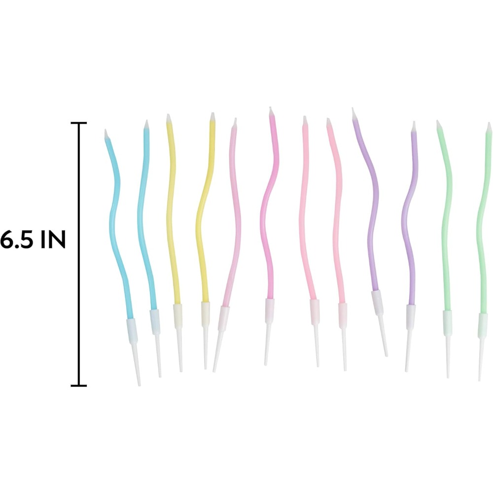 Gökkuşağı Spiral Doğum Günü Pa - Candle Holder Supplies incelemesi ve fiyatı