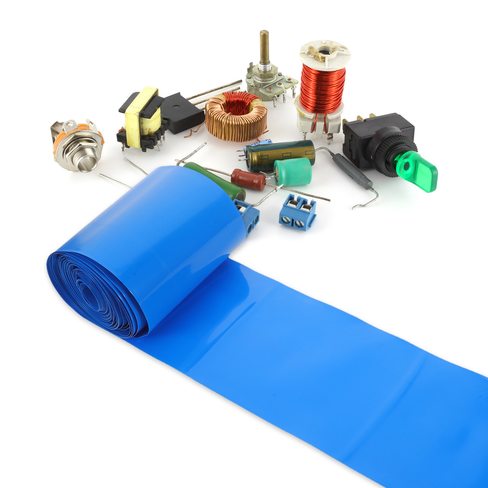 1 Rulo Isı Büzüşmeli Boru Mavi - Shrink Sleeve Pvc incelemesi ve fiyatı