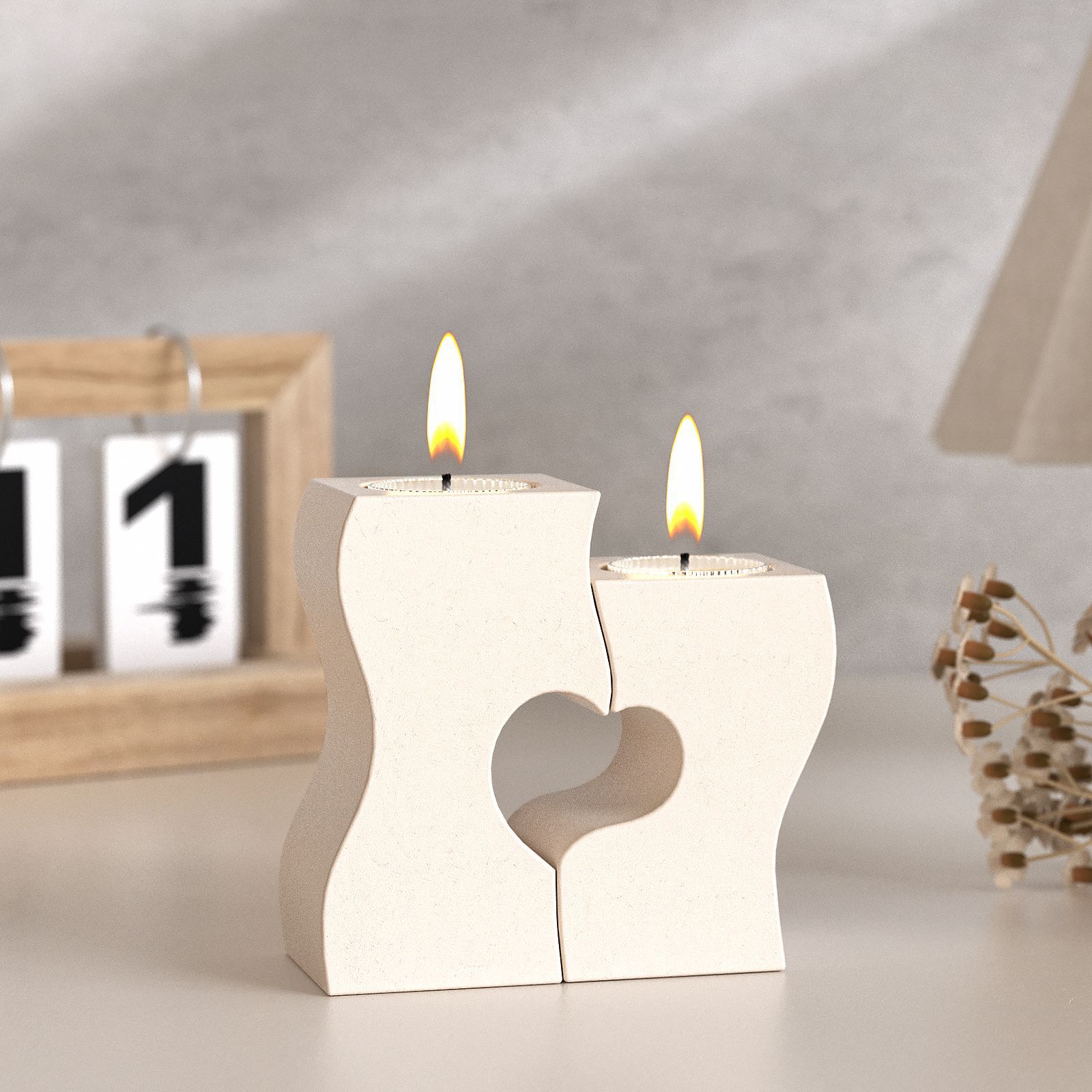 S Kalp Şamdan Silikon Kalıplar - Candle Making Supplies For Beginners incelemesi ve fiyatı