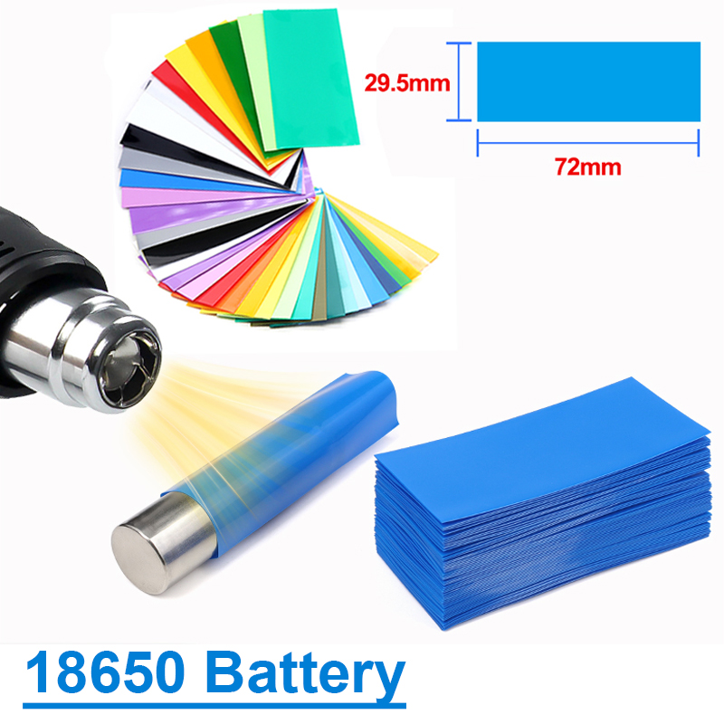 25 ~ 500 adet AA / AAA/18650/2 - Shrink Sleeve Pvc incelemesi ve fiyatı