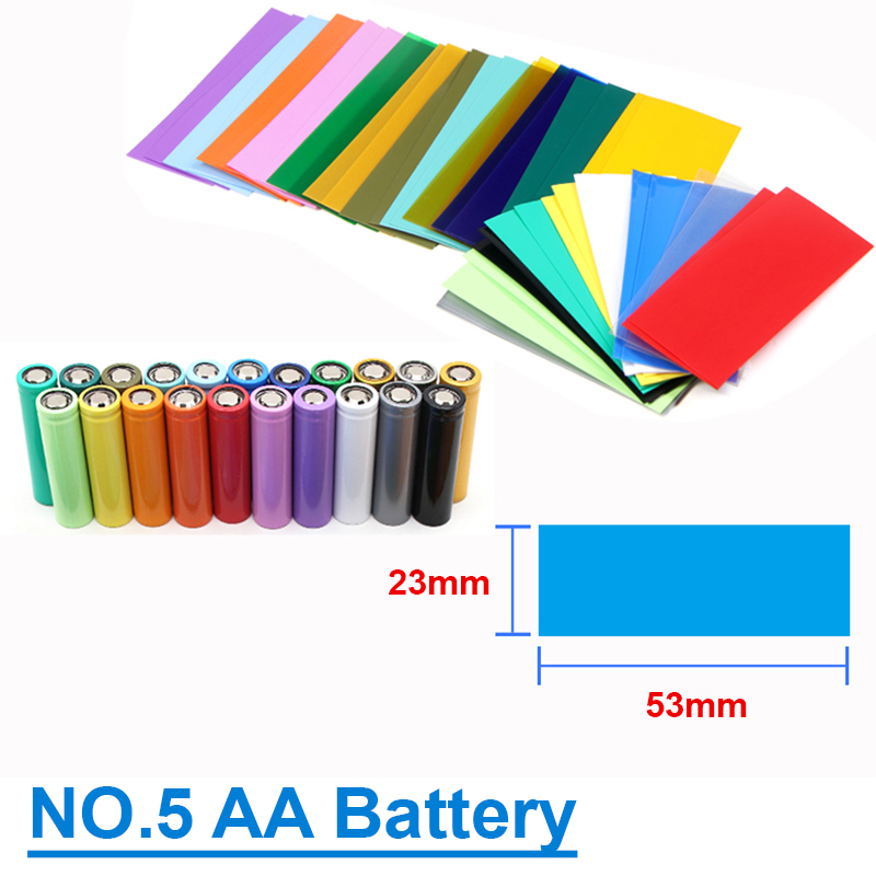 25 ~ 500 adet AA / AAA/18650/2 - Shrink Sleeve Pvc incelemesi ve fiyatı