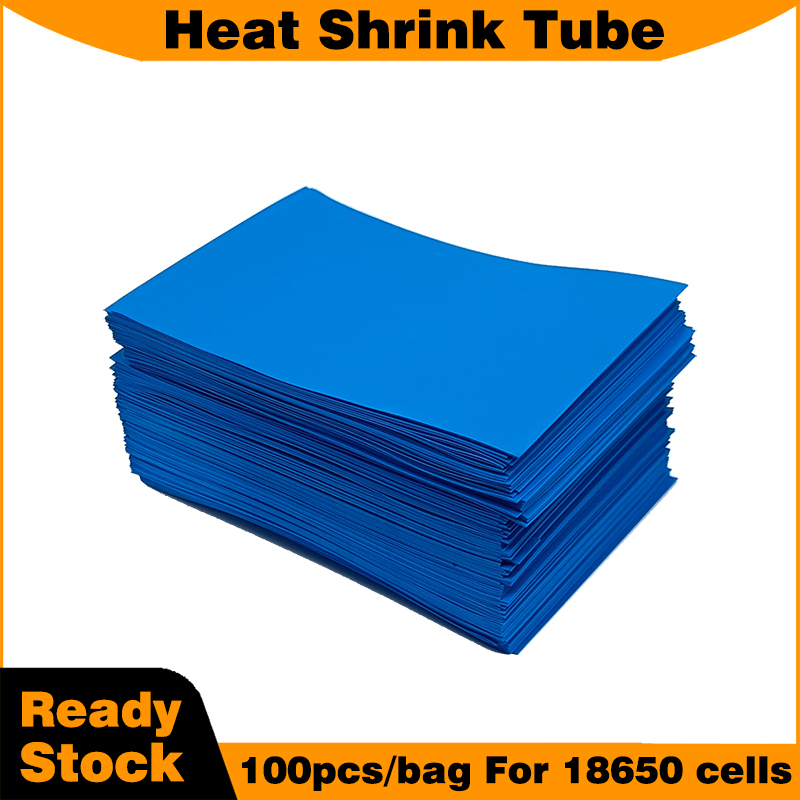 18650 Pil hücreleri için mavi  - Shrink Sleeve Pvc incelemesi ve fiyatı