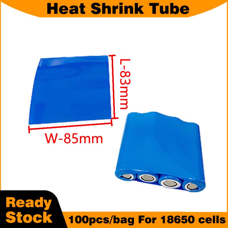 18650 Pil hücreleri için mavi  - Shrink Sleeve Pvc incelemesi ve fiyatı